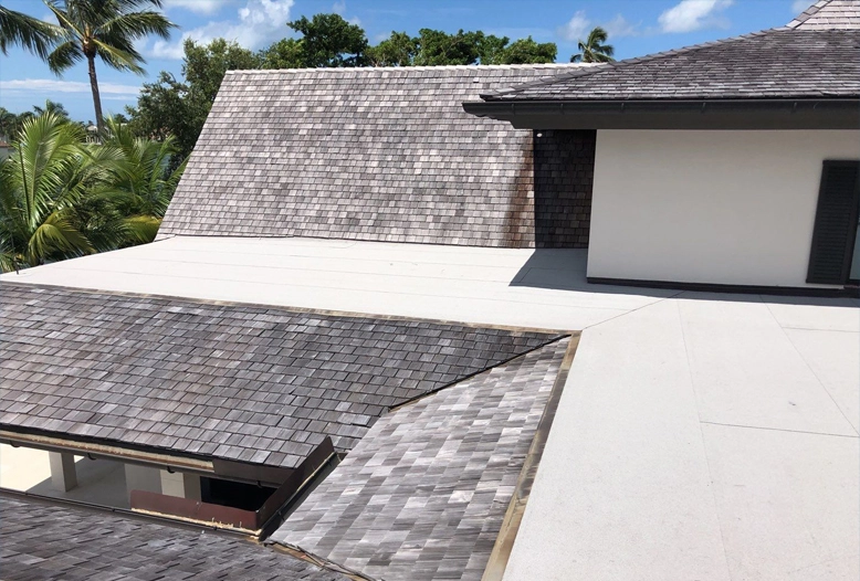 flat roof