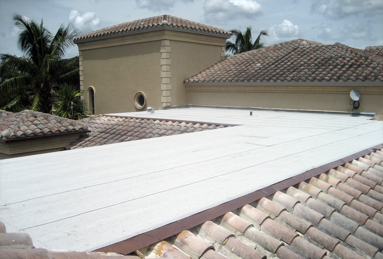 flat roof