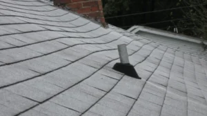 Sagging roof damage